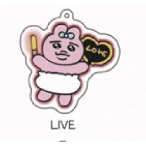 【おぱんちゅうさぎ】LIVEキーホルダー付き！アクリルキーホルダー