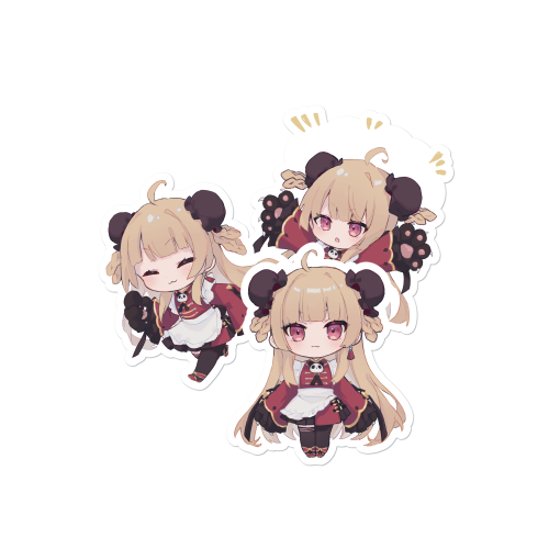 さくぱん！ ステッカー（全３種類の中からランダムで１つ）