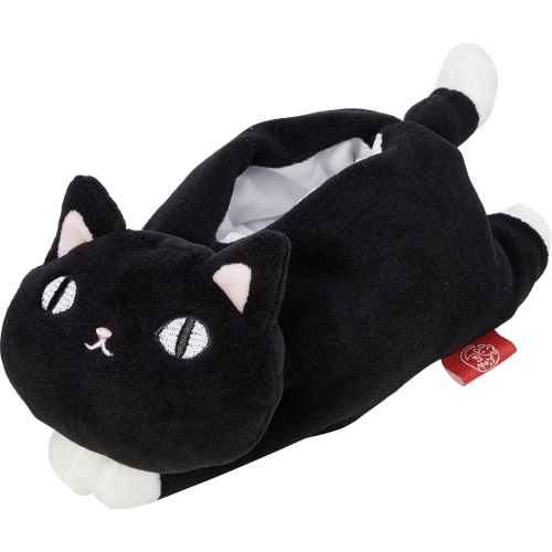 猫3兄弟 マグネットティッシュカバーkuroの商品画像