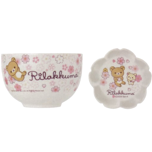 【リラックマ】B:ホワイト 桜リラックマ 茶器セット