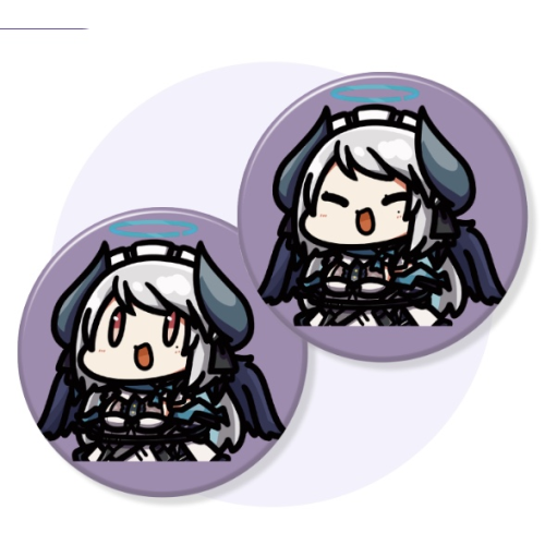 あくまメリル 限定BIG缶バッジ（全2種類から1点）