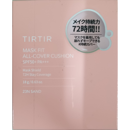 TIRTIR マスクフィット オールカバークッション 本体 18g 23N SAND SPF50+ PA+++