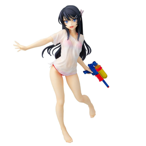 青春ブタ野郎はバニーガール先輩の夢を見ない 桜島麻衣 水鉄砲デートver. 1/7スケール フィギュア