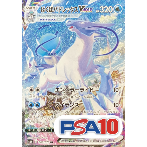 【PSA10】【SA】はくばバドレックスVMAX/HR/S6H085-070