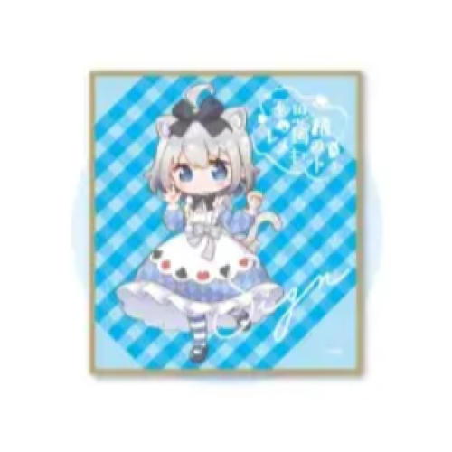 ChumuNote サイン入り（ミニ）イラスト色紙