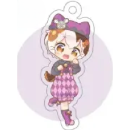 子招き猫たたまる アクリルキーホルダー