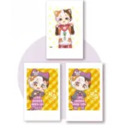 子招き猫たたまる チェキ風トレカ（全3種類）