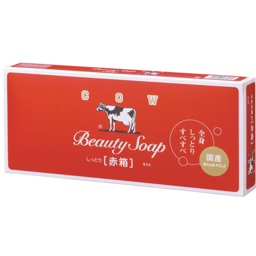 牛乳石鹸 カウブランド 赤箱 90グラム×6個入り