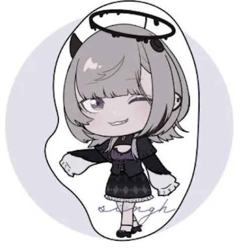 あかつきるき　オリジナルサイン入りクッション