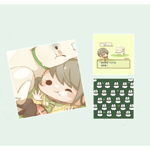 雛見沢くるみ　眼鏡拭き（ランダム1種）