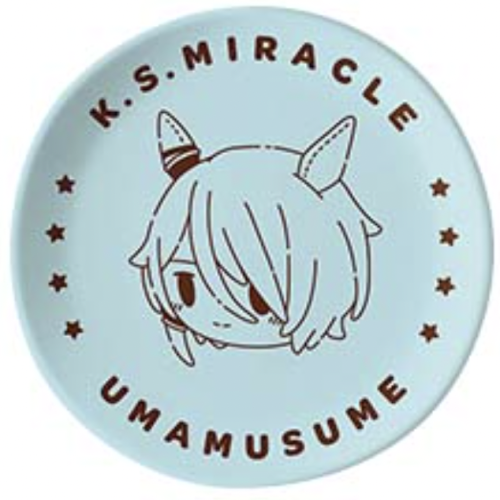 ウマ娘プリティーダービー ケイエスミラクル一番くじウマ娘 プリティーダービー 7弾 F賞 小皿