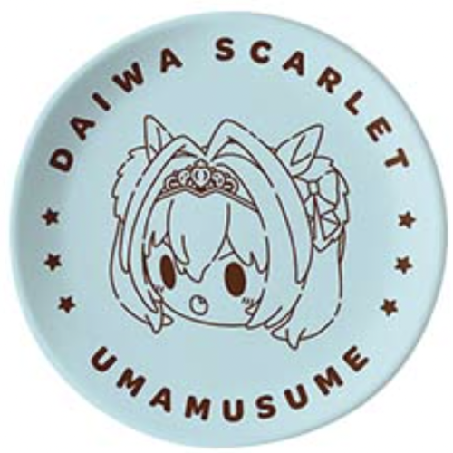ウマ娘プリティーダービー ダイワスカーレット一番くじウマ娘 プリティーダービー 7弾 F賞 小皿