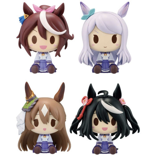 【ウマ娘】全4種ランダム 一番くじウマ娘 プリティーダービー 7弾 D賞 ちょこのっこフィギュア
