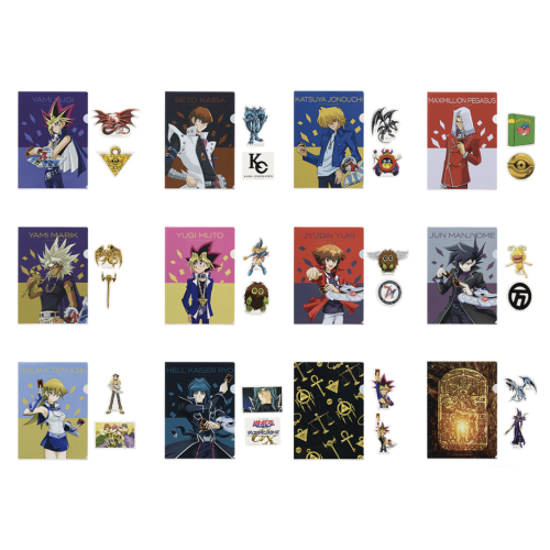 【遊戯王】一番くじ vol.3～Wake Up Your Memories～ F賞 クリアファイル＆ステッカー(ランダム1点)