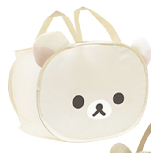 【リラックマ】 B:コリラックマ NEWベーシックリラックマ取っ手付き折りたたみマルチ収納BOX