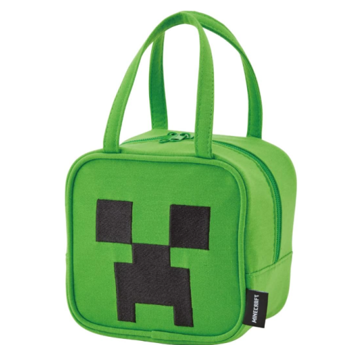 マインクラフト ダイカット バッグ スウェット素材 Minecraft クリーパー