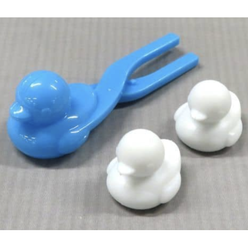 【つくろう♪雪玉アヒルマスコット】ブルー雪玉アヒルマスコット