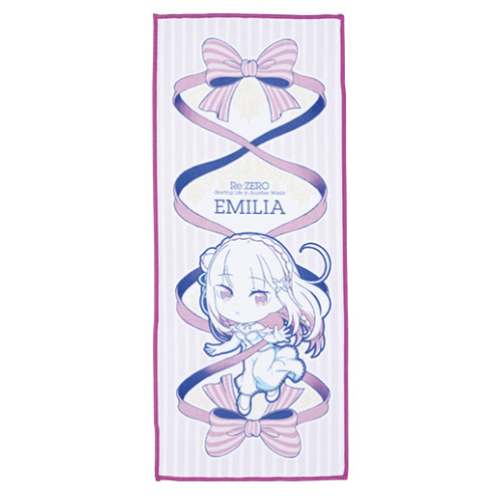 【Re:ゼロから始める異世界生活】エミリア一 ～この日を忘れません～ フェイスタオル F賞