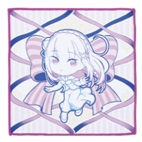 【Re:ゼロから始める異世界生活】エミリア ～この日を思い出します～ ハンドタオル F賞