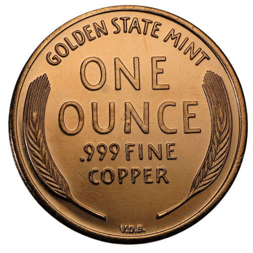 リンカーン  純銅メダル 1オンス(31.1g)の商品画像