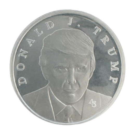 ドナルド・トランプ オフィシャル 1オンス純銀ラウンド