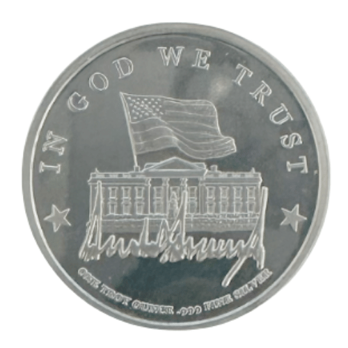 ドナルド・トランプ オフィシャル 1オンス純銀ラウンドの商品画像