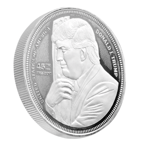 ドナルド・トランプ “CPAC 2019” 記念フレーム＆1オンス純銀ラウンド セットの商品画像