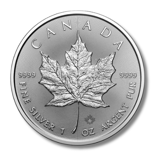 メイプルリーフ銀貨＆イーグル銀貨 1オンス セットの商品画像