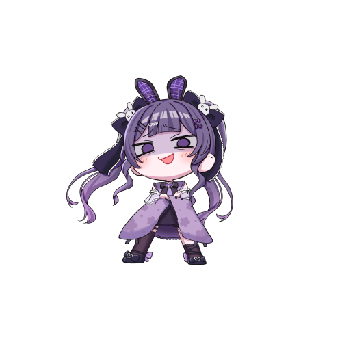 月見らびステッカー2