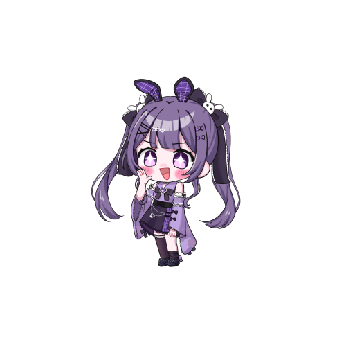 月見らびステッカー4