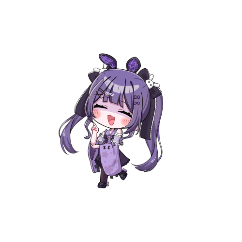 月見らびステッカー5