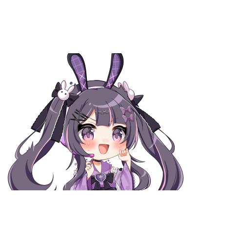 月見らびステッカー6