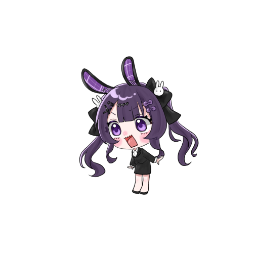 月見らびステッカー7