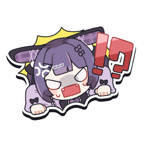月見らびステッカー9
