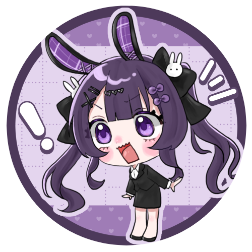 月見らび缶バッチ10