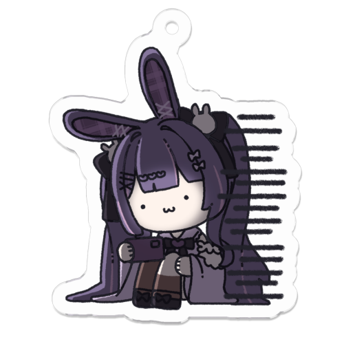 月見らびキーホルダー1