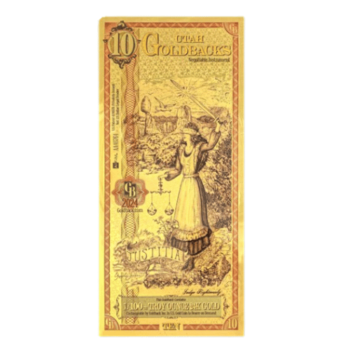 10 ユタ ゴールドバック(24k)