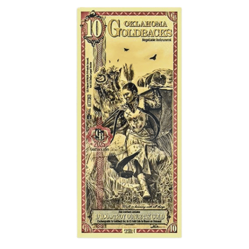 10 オクラホマ ゴールドバック(24k)