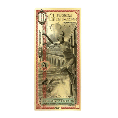 10 フロリダ ゴールドバック(24k)