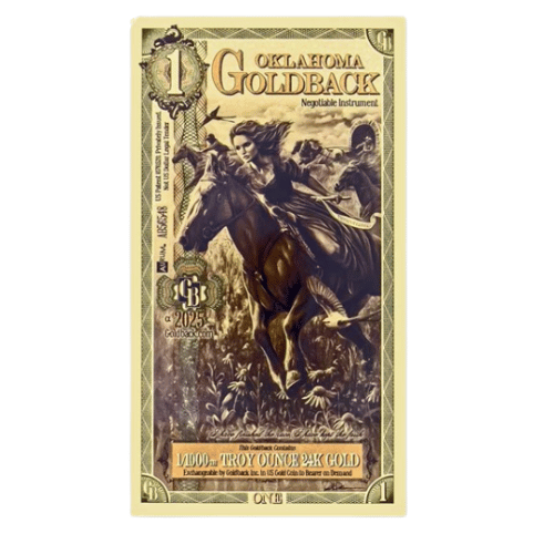 1 オクラホマ ゴールドバック(24k)