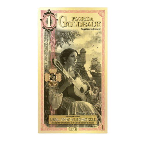 1 フロリダ ゴールドバック(24k)