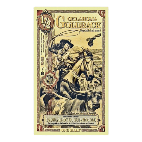 1/2 オクラホマ ゴールドバック(24k)