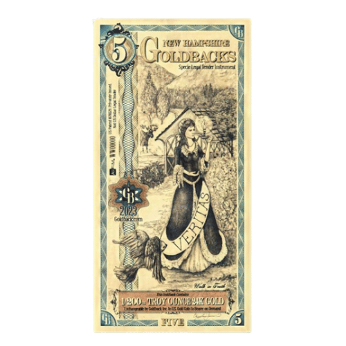 5 ネバダ ゴールドバック(24k)