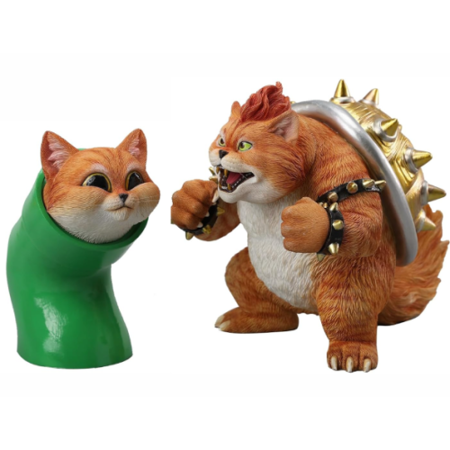 JFX　覇者である猫  スタチュー ミニチュア 猫フィギュア