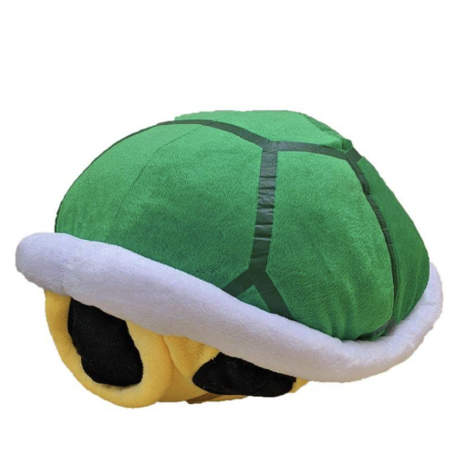 【スーパーマリオ】B：緑こうら 特大サイズぬいぐるみこうら