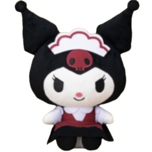 【サンリオ】 B:クロミ マイメロディ・クロミ 昭和レトロ商店街 純喫茶BIGぬいぐるみ-マイメロディ・クロミ