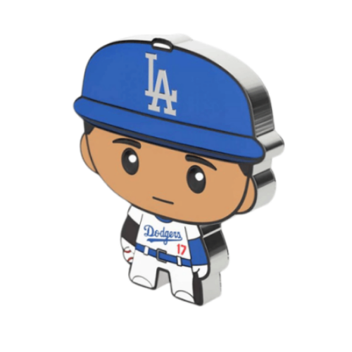 2025年 大谷翔平 1オンス カラー銀貨 限定2000枚の商品画像