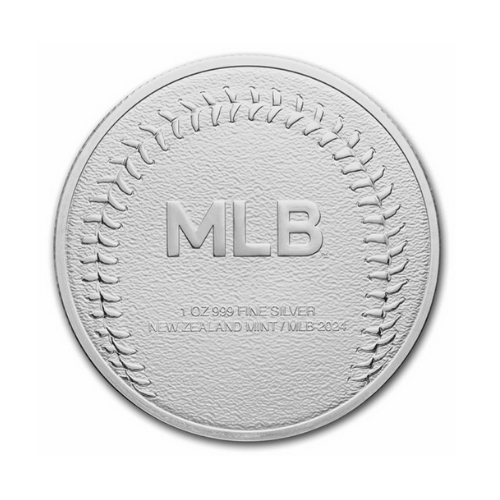 メジャーリーグベースボール（MLB）ロゴ 純銀 1オンスの商品画像