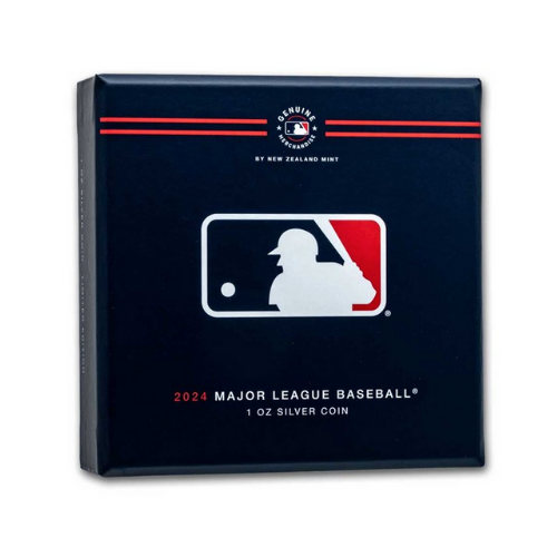 MLBロゴ カラー純銀 1オンスの商品画像