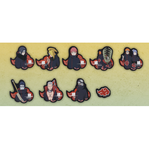 【NARUTO疾風伝】暁セット	くじ	一番くじ NARUTO-ナルト- 疾風伝 繋がる思い I賞 ステッカーセット